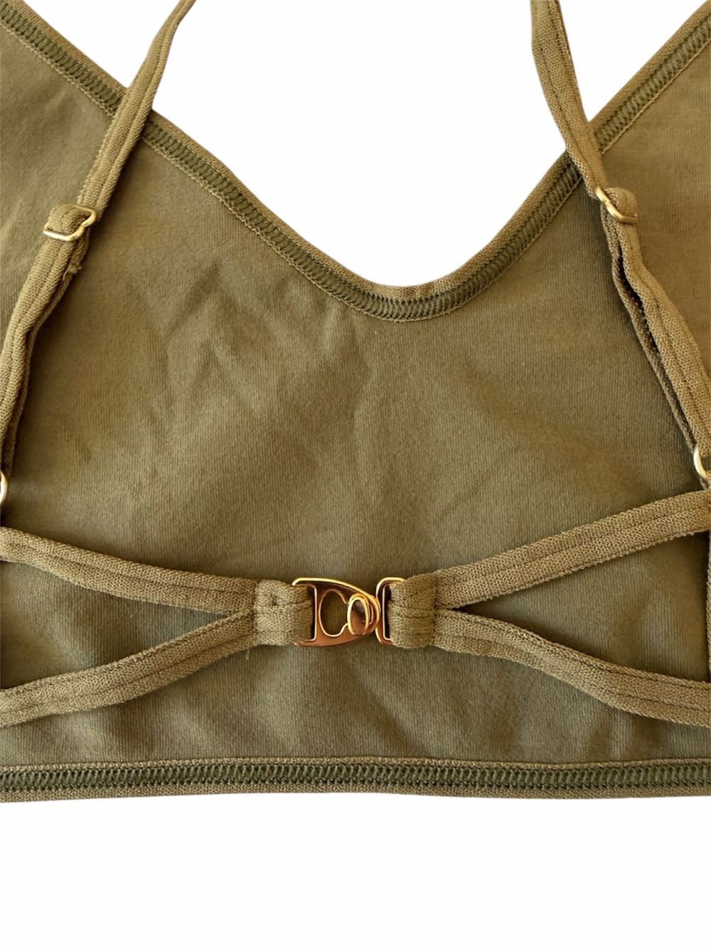 Anthropologie The Renna Seamless V-Neck Racerback Bra - Picture 3 of 6